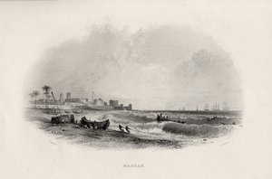 Madras, India, engraved by Charles Cousen